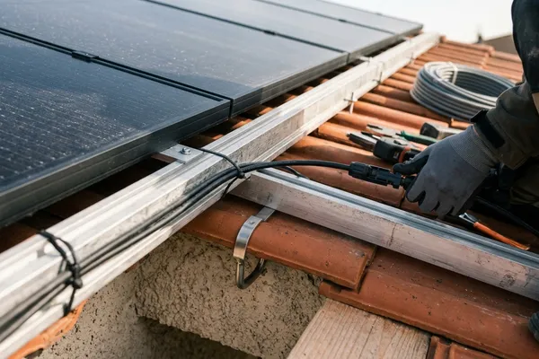 Installation photovoltaïque à Saint-Jean-Cap-Ferrat