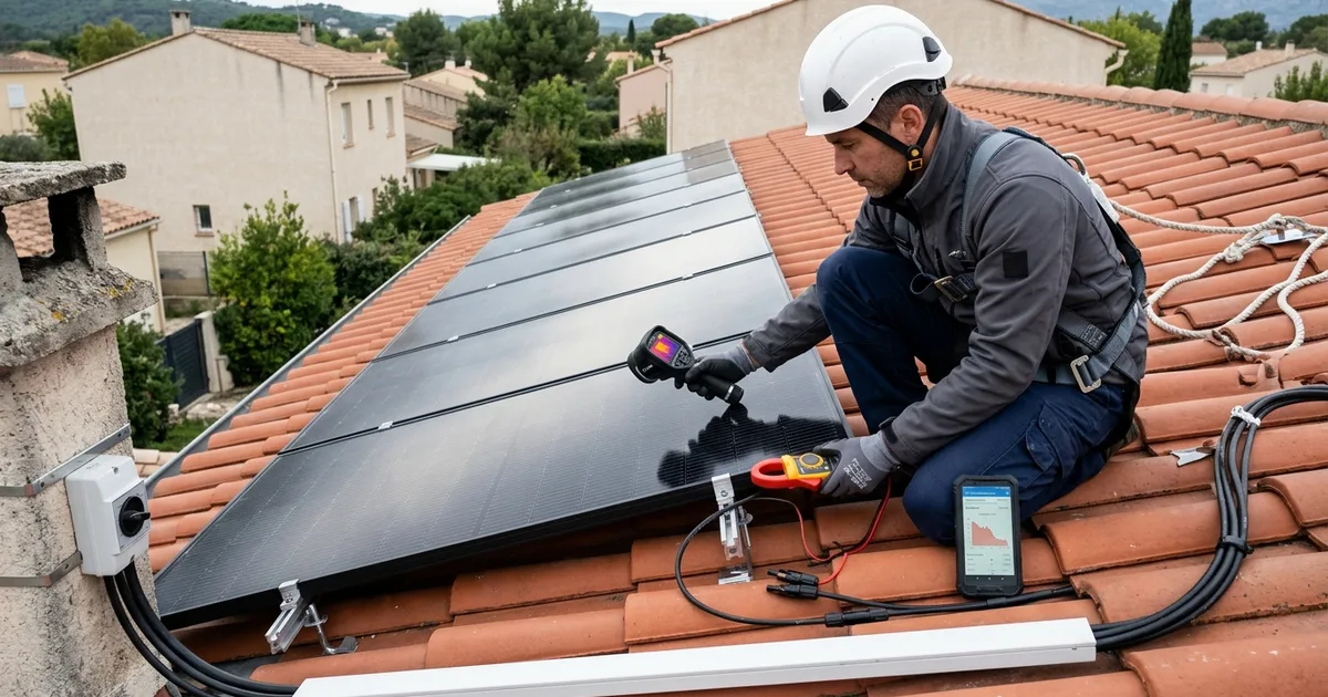 Installation photovoltaïque dans les Alpes-Maritimes