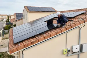 Installation de panneaux solaires en toiture à Mougins